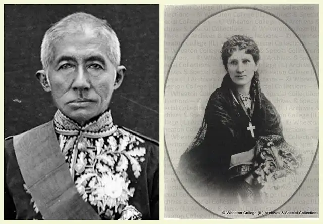 picture of Anna by Wheaton college (IL) archive אנה ומלך סיאם